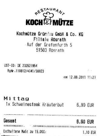 scah Hffner Kochmtze Restaurant